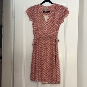 SUPER CUTE Red H&M Dress. Never worn. Size 0